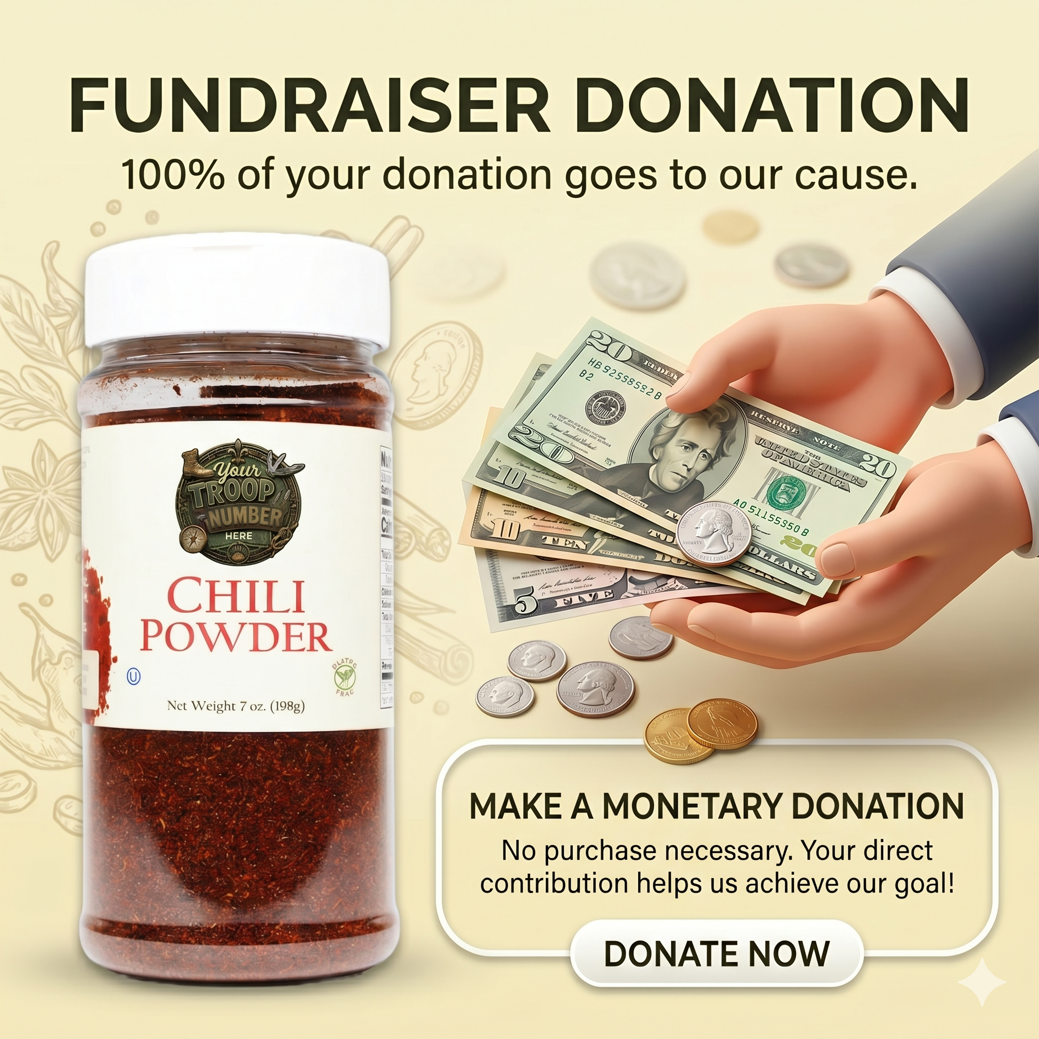 Monetary Donation